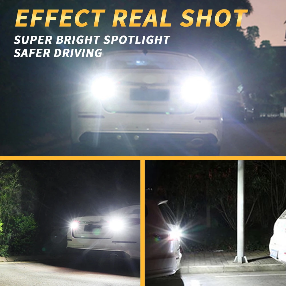 Oprah 2 шт. T15 W16W фотолампы Canbus 3570 3 SMD высокая мощность 912 921 фотолампа 12 в 6000K белый