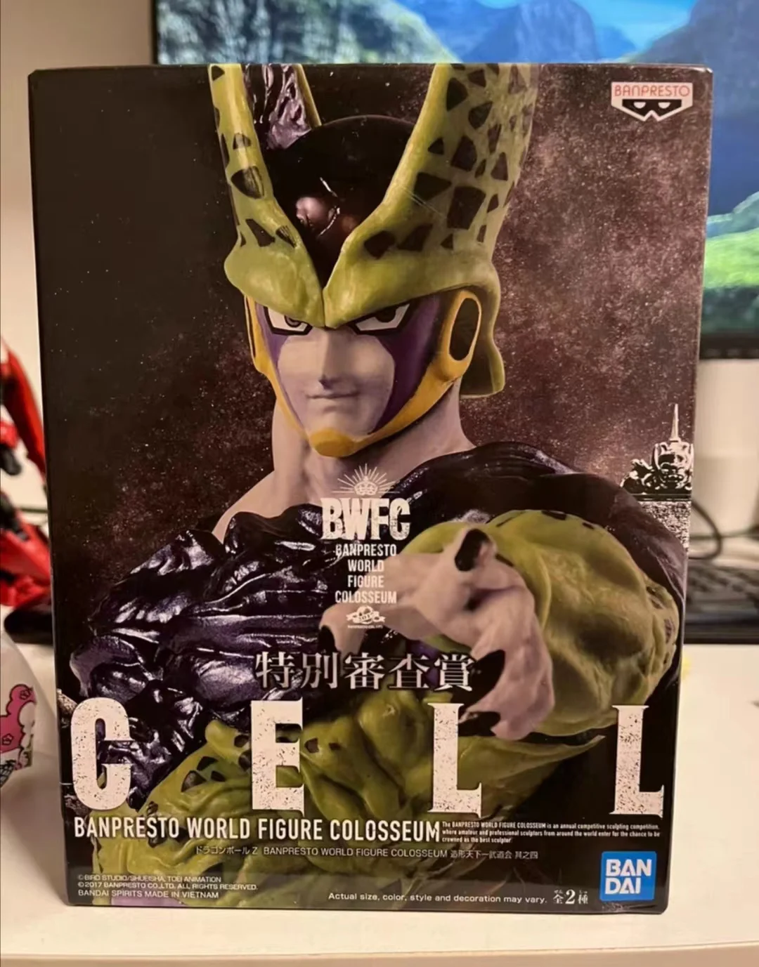 Купи New In Stock 100% Original Banpresto BWFC DBZ Cell PVC Action Figure Boxed Model Collection Model Toys for Boys Gift за 1,191 рублей в магазине AliExpress