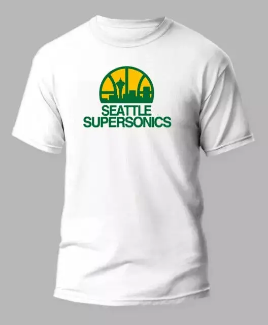 Футболка Seattle Sonics Retro Supersonics размеры S 5XL