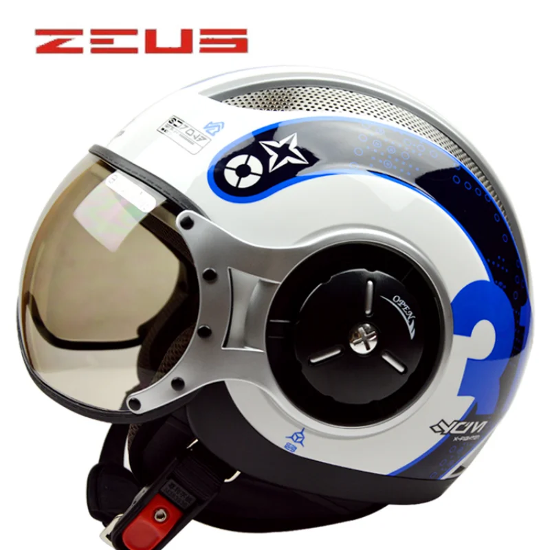 

MOMO Style Chopper Pilot Motorcycle helmet Capacetes Motociclismo 218Z Cascos Para Moto Casque Motorhelm Open Face Helmets