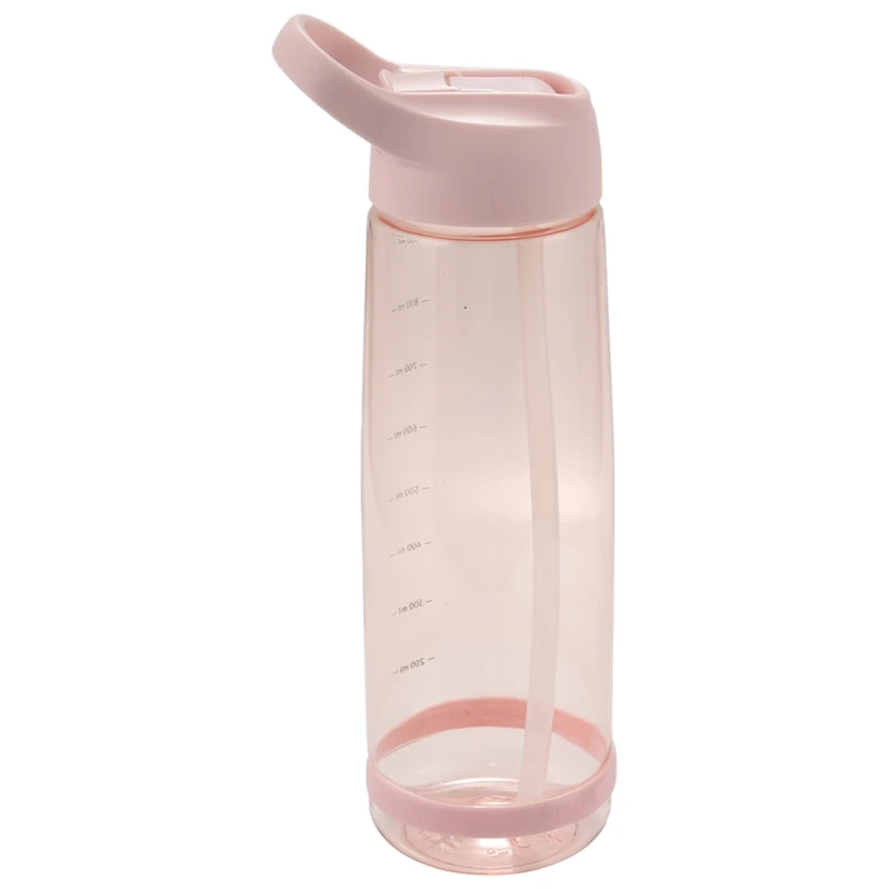 

Fashion Portable Straw Cup Large Capacity Cup Outdoor Sports Water Bottle 1000Ml