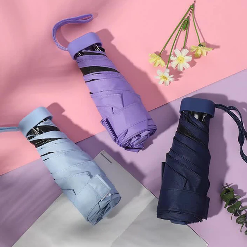 

Pocket Mini Umbrella Women Gift Windproof For The Sun Folding Japanese Very Strong Waterproof Ancient Style Rain