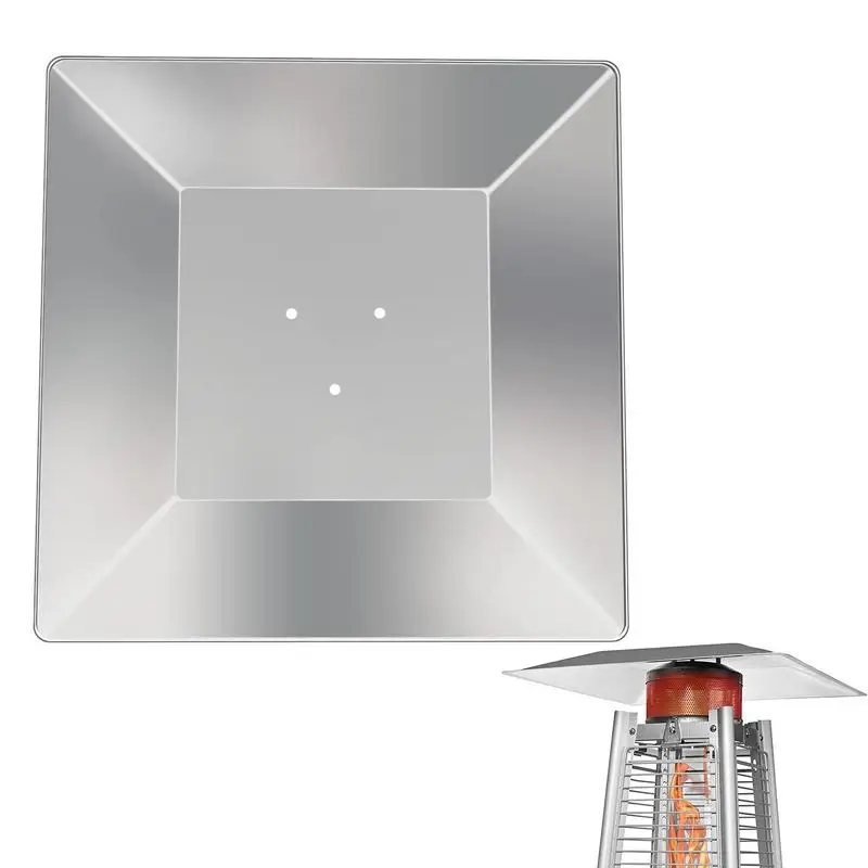 

4-сторонний нагреватель, отражатель, экран в виде пирамиды для внутреннего дворика с 3 предусиренными отверстиями, универсальные нагреватели, квадратный направленный наружный