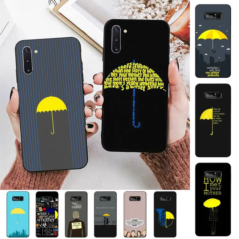

LVTLV How I Met Your Mother Himym Phone Case for Samsung Note 5 7 8 9 10 20 pro plus lite ultra A21 12 72