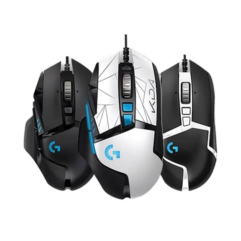

Новинка 2023, игровая мышь G502 HERO KDA LIGHTSYNC RGB, USB Проводная мышь 25600 DPI, регулируемая программируемая мышь для геймеров