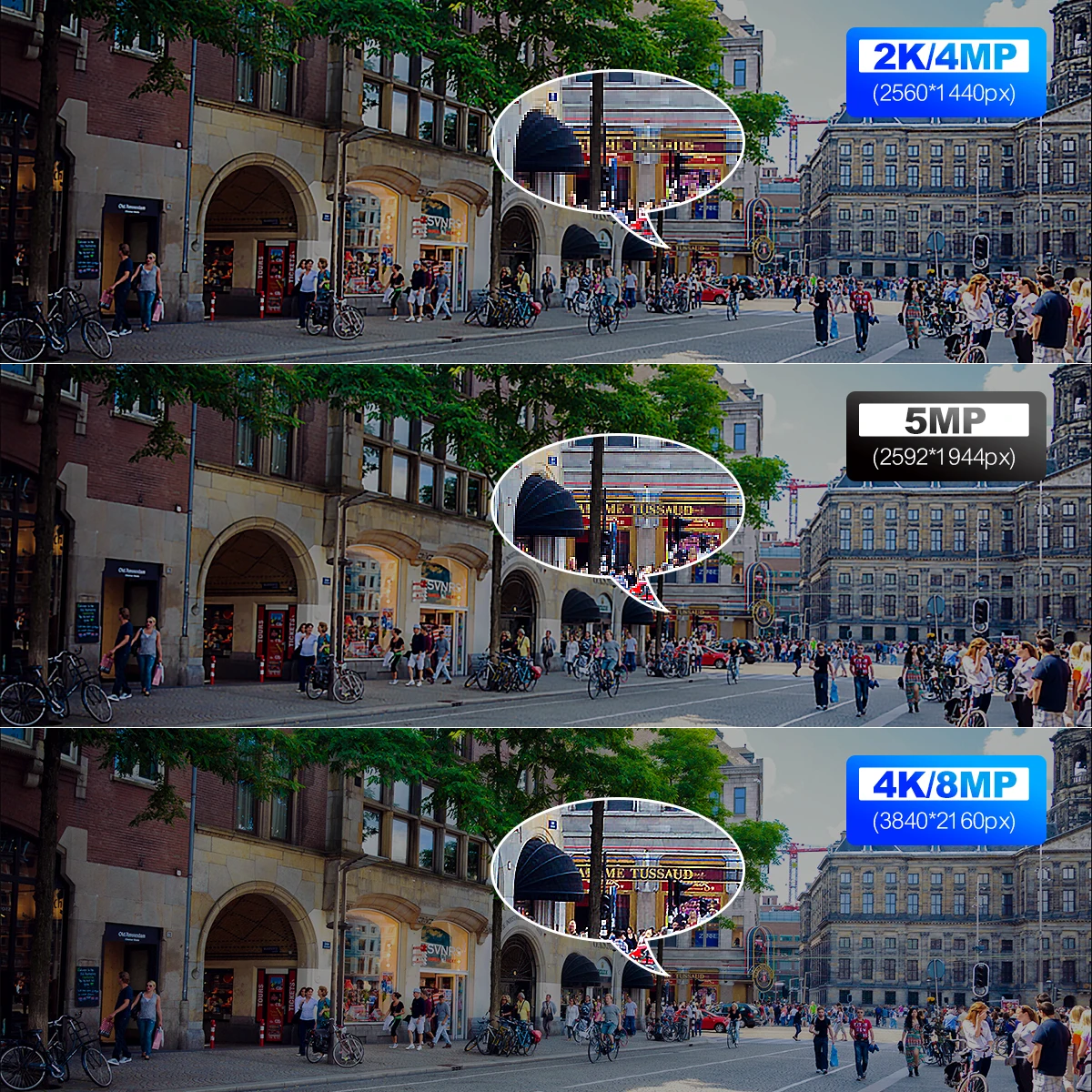 Беспроводная IP-камера Techage 8 Мп 4K 2K PTZ наружная камера видеонаблюдения с Wi-Fi