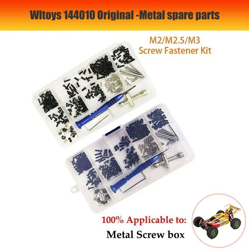 Wltoys 144001 144002 144010 124007 124016 124017 124019 Рулевая тяга сервоприводная набор рулевых колец