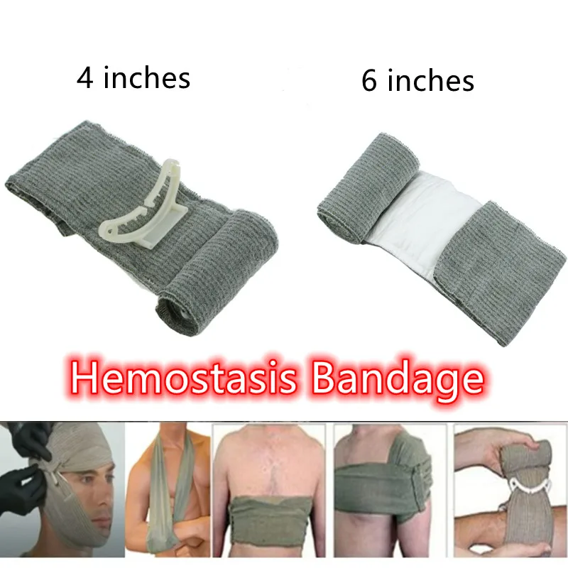 

Israeli Bandage Tourniquet Trauma Kit Emergency Compression Bandages Dressing Sterile Roll Hemostasis Bandage Trauma First Aid