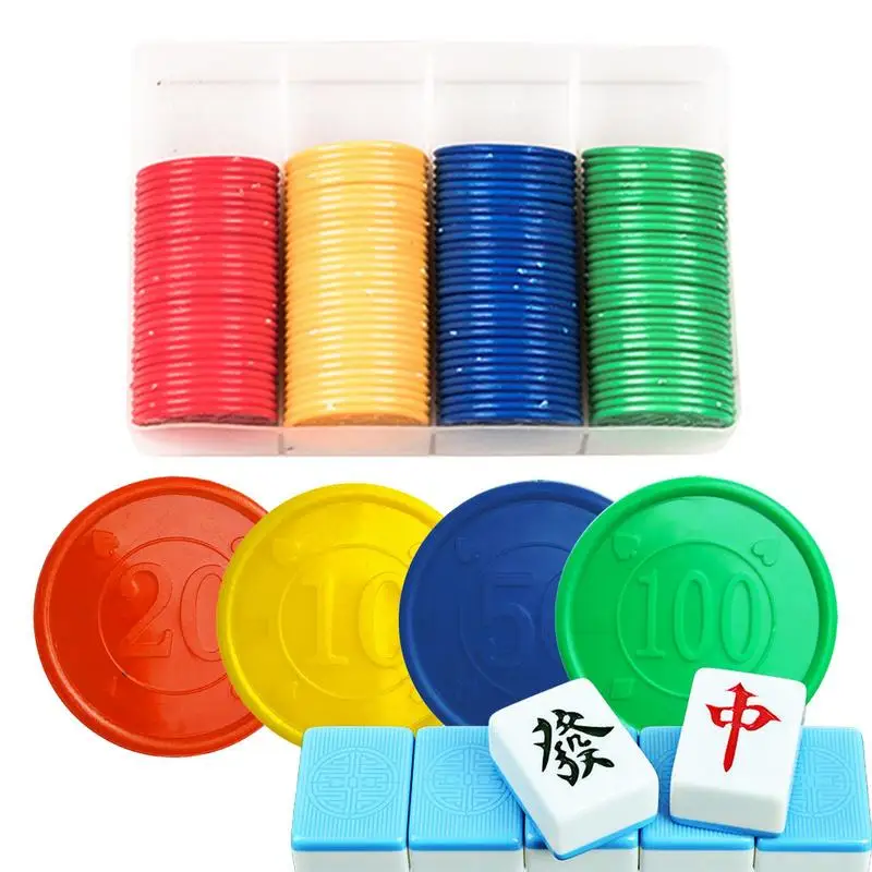

160 шт. многоразовые фишки для покера, конфетные цвета, красные, желтые, зеленые, синие фишки для игр, веселые фишки для семейного клуба, настольные игры, учебные инструменты