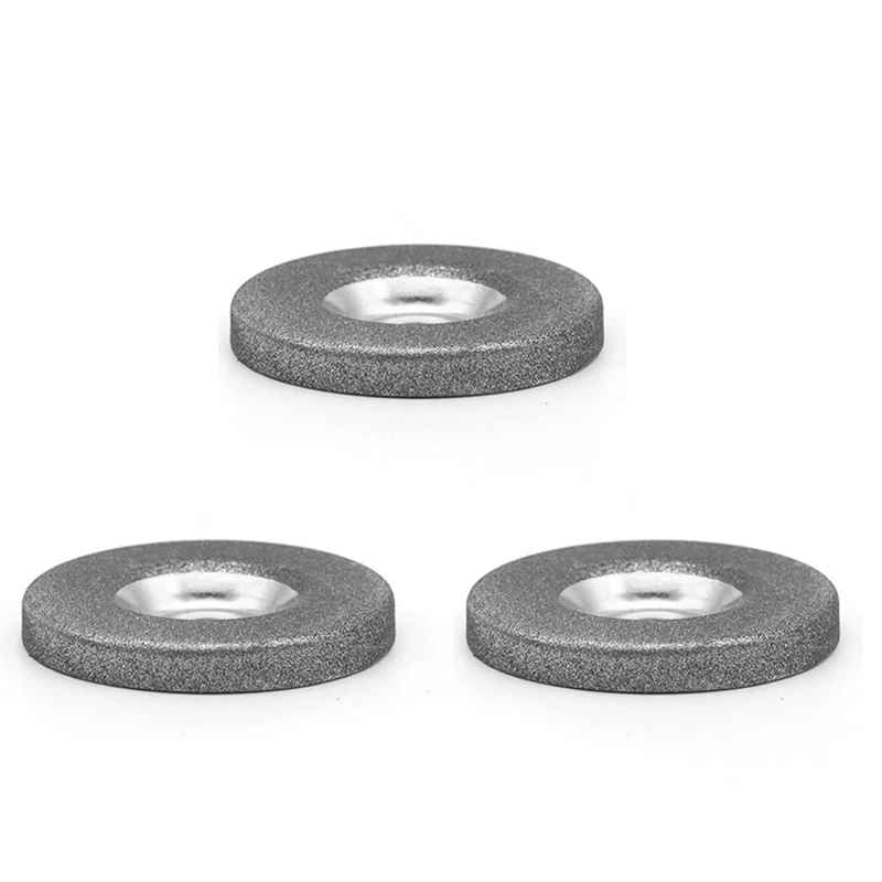 

Spot Goods 3Pcs 56Mm Diamond 180/320/600 Grinding Wheel Circle Disc For Electric Multifunctional Sharpener Grinder Sharpening