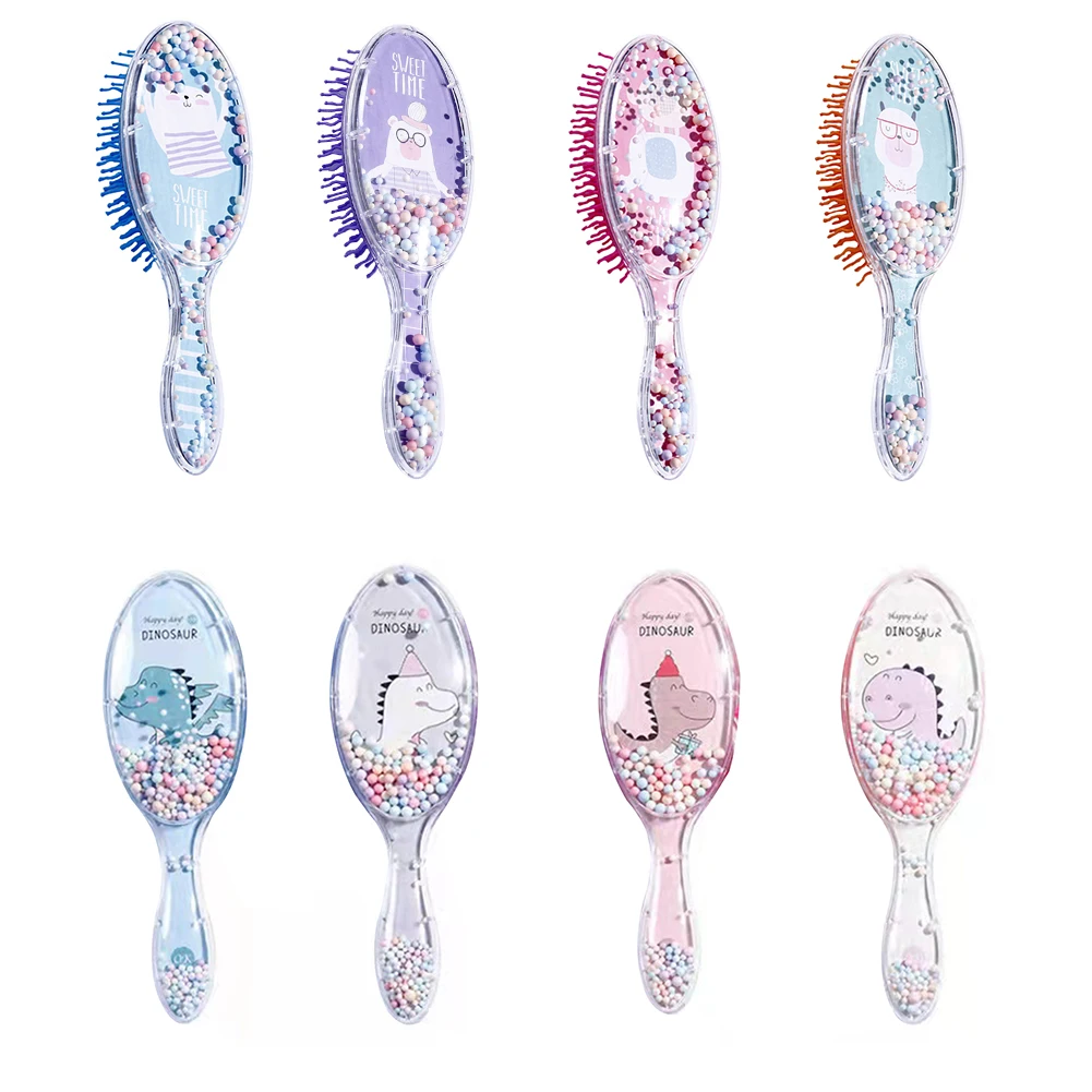 

Animal Print Hair Brush Women Unicorn Flamingo Print Comb High Quality Massage Anti-static Styling Tool Hairdressing Products