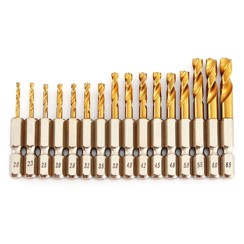 

Reliable Hexagonal Handle Twist Drill Bit for Furniture Installation and Repair