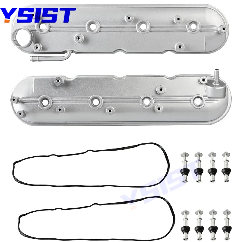 

Крышка клапана двигателя слева и справа для Chevy Silverado Suburban GMC Hummer Sierra Yukon Cadillac 4,8 5,3 6,0 6,2 л 12642655 12637684