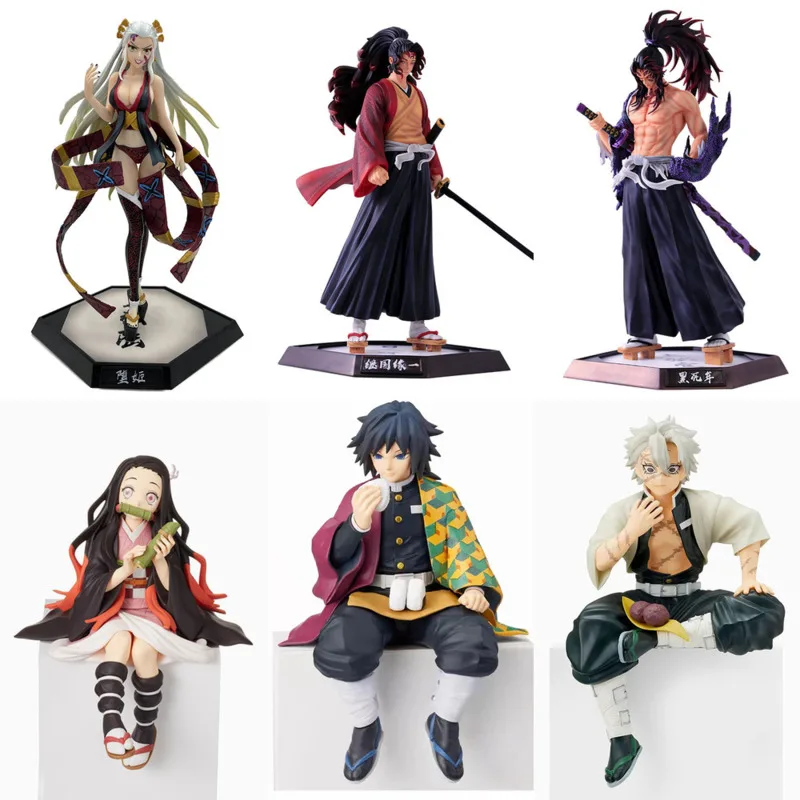 

Kimetsu No Yaiba Demon Slayer Anime Figure Daki Figma Tanjirou Nezuko Giyuutarou Action Figures Zenitsu Figurine Model Doll Toys