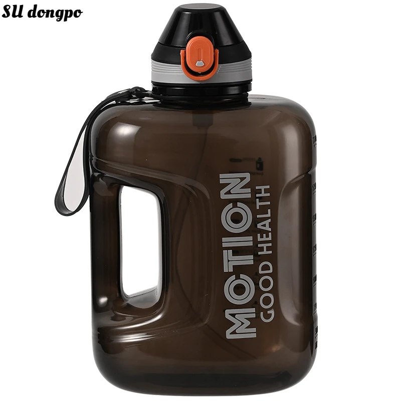 

New 2700ML Outdoor Water Bottles Large-capacity Portable Sports Bottle PC Net Red Fitness Space Cup Tour Water Cup with Rope
