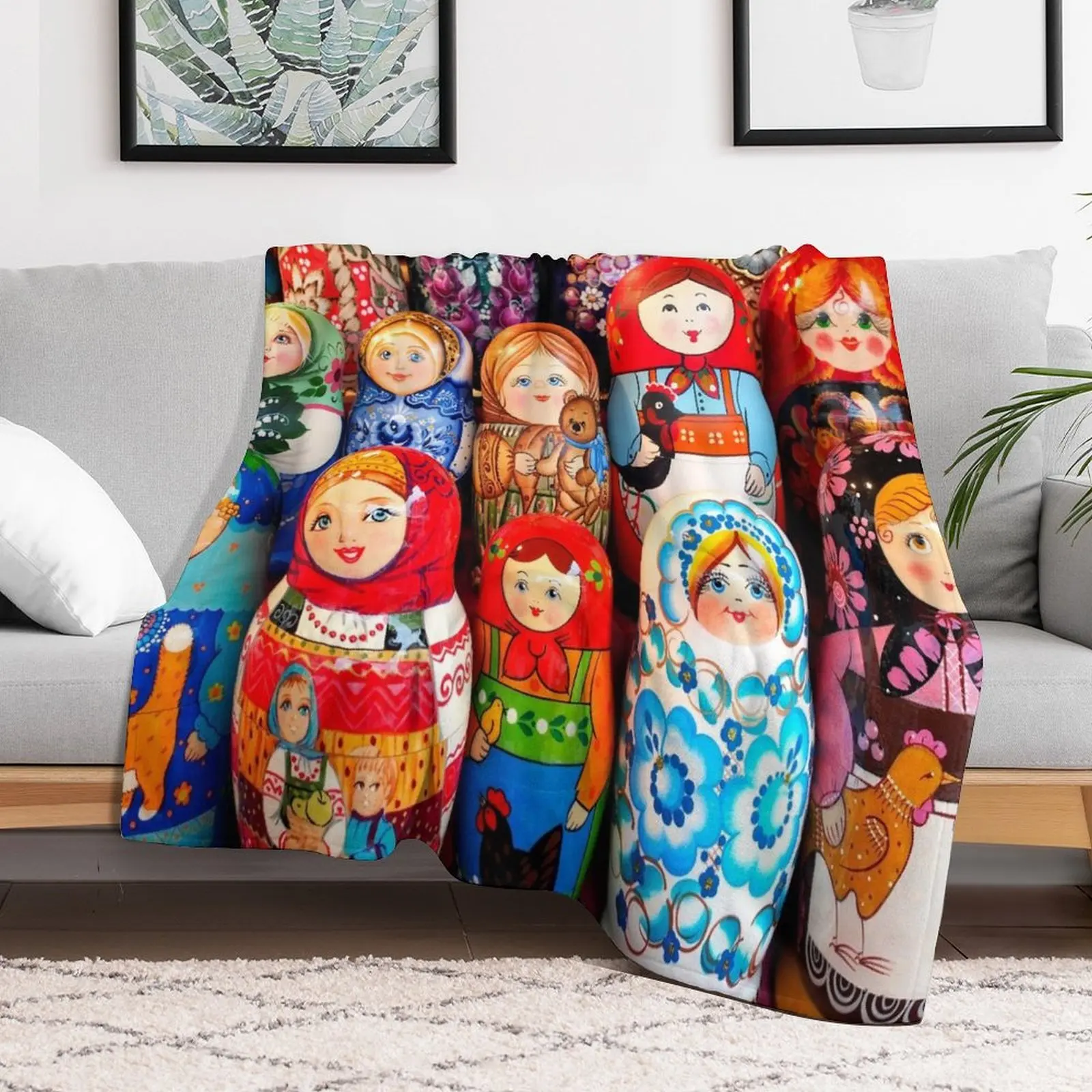 Декоративное одеяло Matrioska