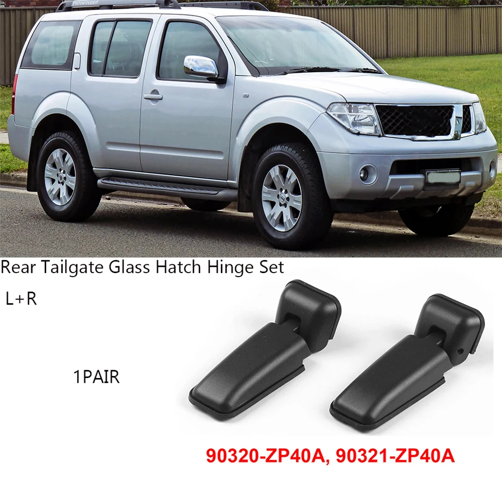 

2Pcs Car Liftgate Rear Metal Tail Gate Window Professional Easy Hinges Set