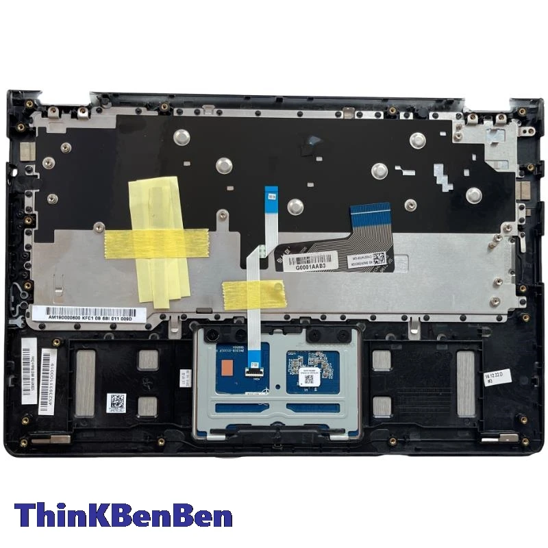 Французская белая клавиатура верхний корпус для рук чехол Lenovo Ideapad Yoga 3 1170 700 11 11ISK