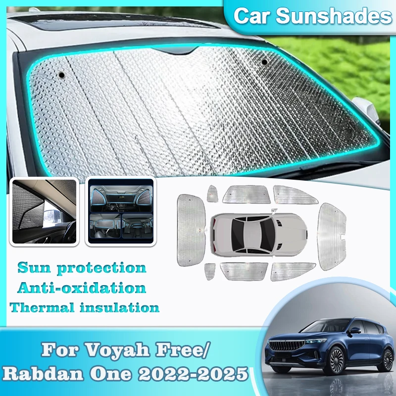 Автомобильный солнцезащитный козырек для Voyah Free аксессуары Rabdan One 2022 2023 2024 2025