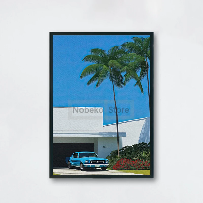 

Печать на холсте Hiroshi Nagai Городской пейзаж