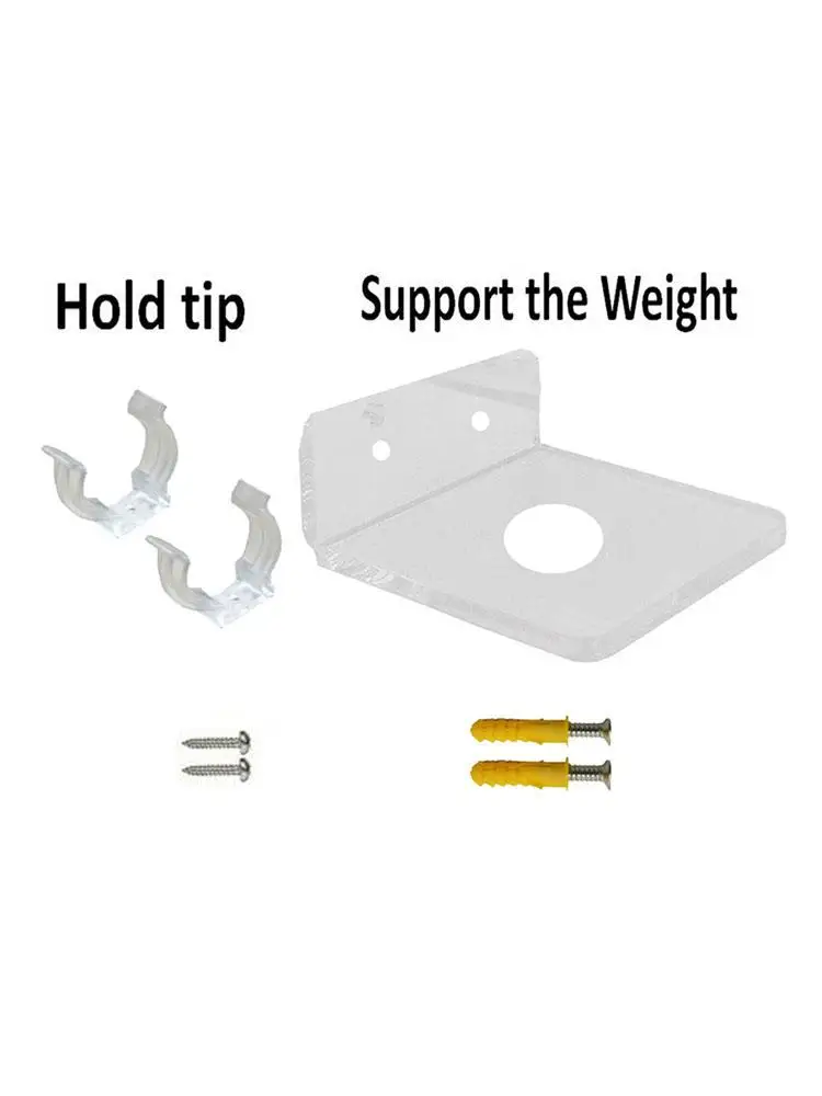 

Акриловый прозрачный светильник вертикальный настенный стеллаж для дисплея настенный держатель