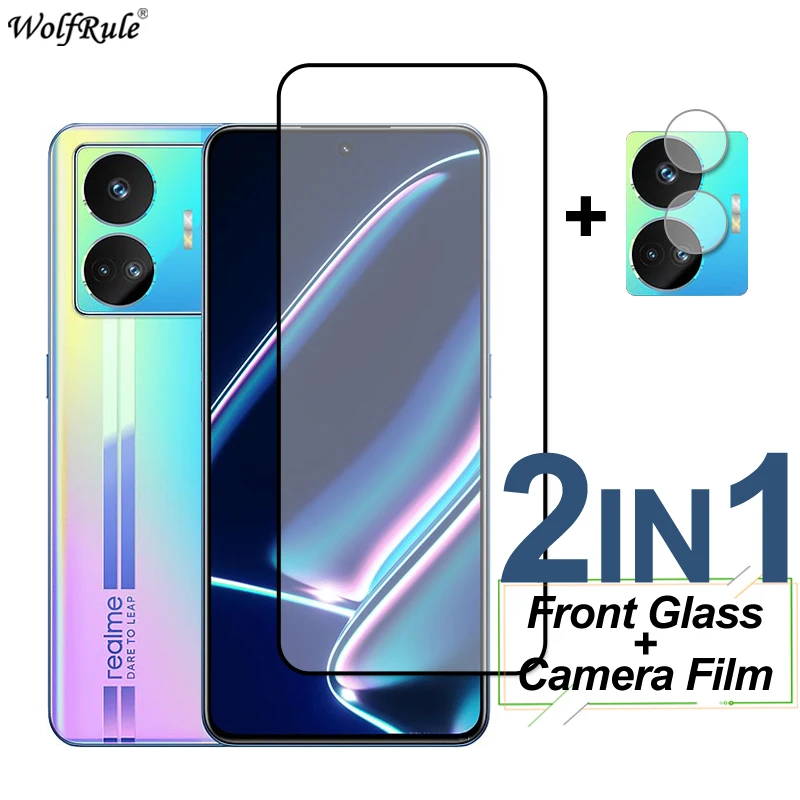 

Закаленное стекло с полным покрытием для Realme GT Neo5 SE, защитная пленка для экрана объектива камеры, Realme GT Neo 5 SE GT3 3T 3 2 Pro