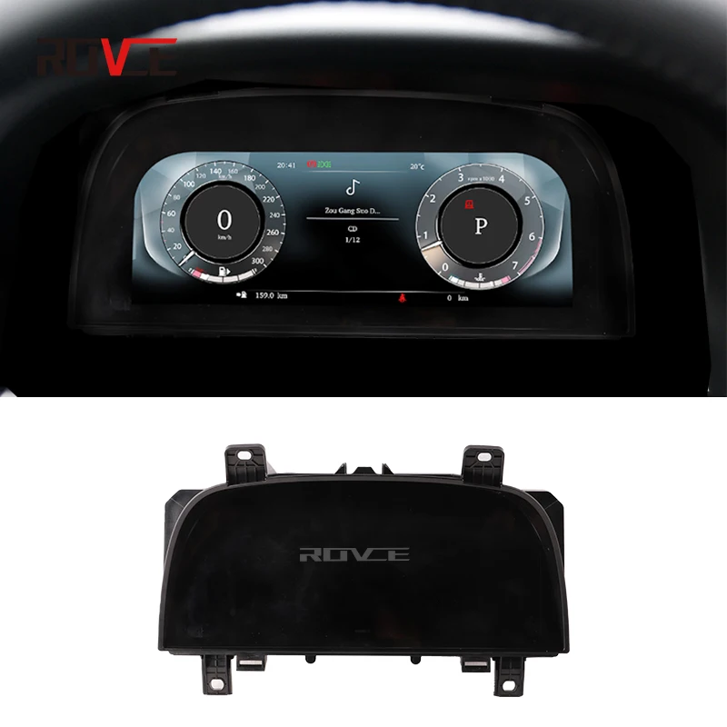 Автомобильный ЖК-приборной панели ROVCE плеер цифровой кластер приборная панель