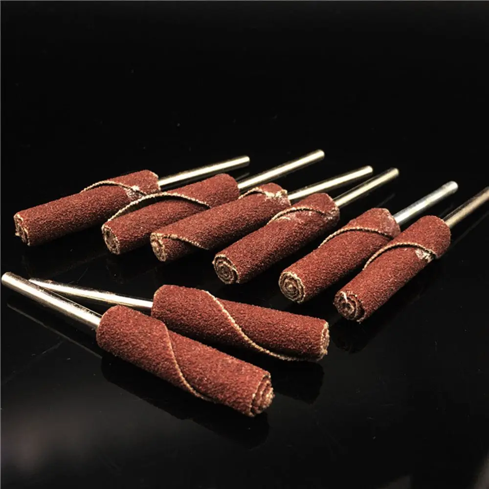 

Cylindrical Head Stick Grinding Polishing Drill Accessories Steel Shank Sanding Bands Sandpaper Sand Paper