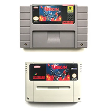 

Super Turrican 2 game cartridge For snes ntsc pal video game