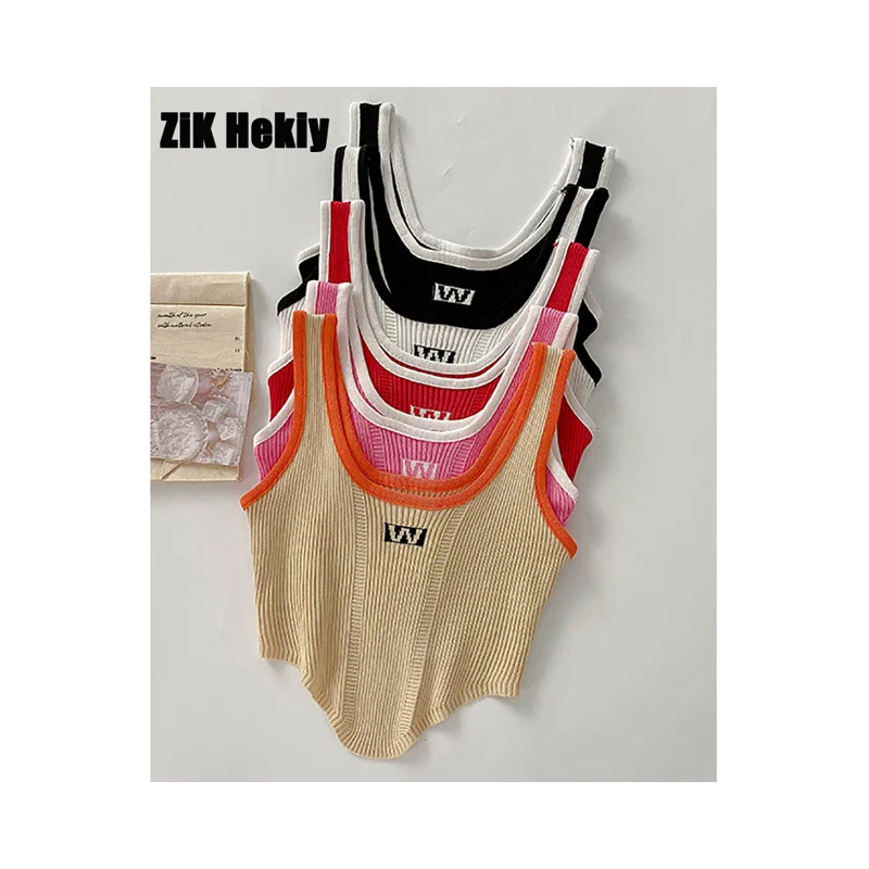 

Zik Hekiy Women Irregular Tops For Women Sexy Crop Tops Summer Sleeveless Sweet Tops Cloth Summer Tops For Women