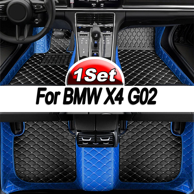 

Автомобильные коврики для BMW X4 G02 MK2 2019 ~ 2022, ковер, Чехлы, кожаный роскошный коврик, коврик с защитой от грязи, ковер, Аксессуары для автомобилей, интерьерные части