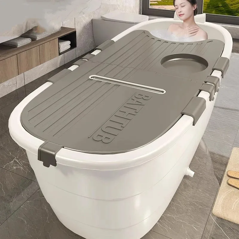 Складная горячая ванна для спа портативная надувная мытья волос взрослых ведро