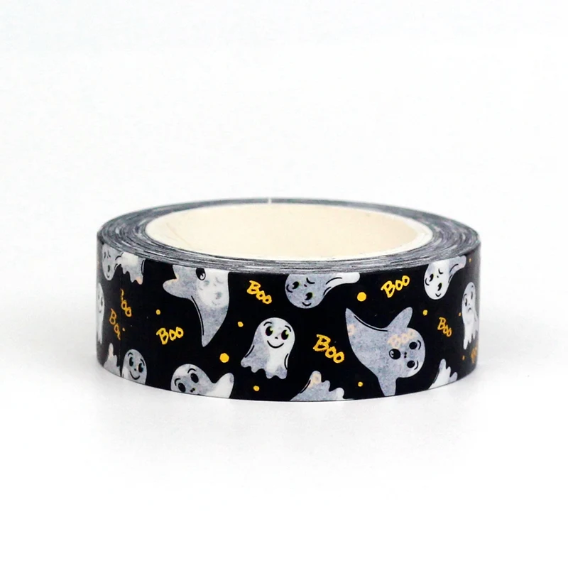

Золотой декоративный скотч GREATHOPE WASHI TAPE 10 м