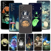 phone case for samsung galaxy a72 a52 a42 a32 a22 a21s a02s a12 a02 a51 a71 a31 a11 a01 cute totoro ghibli miyazaki anime case