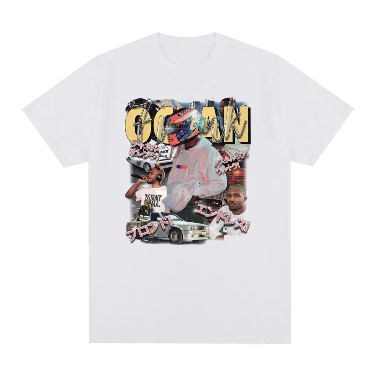 

Футболка Frank Rapper в стиле хип-хоп Мужская, винтажная рубашка из хлопка в стиле светлого цвета, новая футболка, мужские топы Wo s
