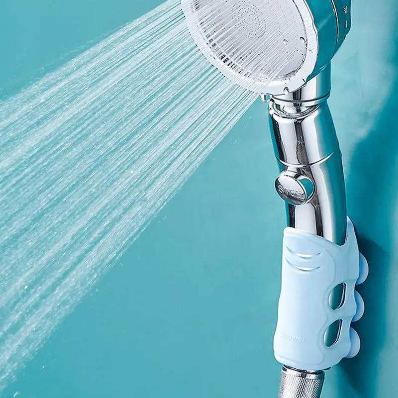 

Shower Head Holder Reusable Durable Suction Cup Shower Bracket Mount Bathroom Wall Rack Stand For Home Bathroom Accessories