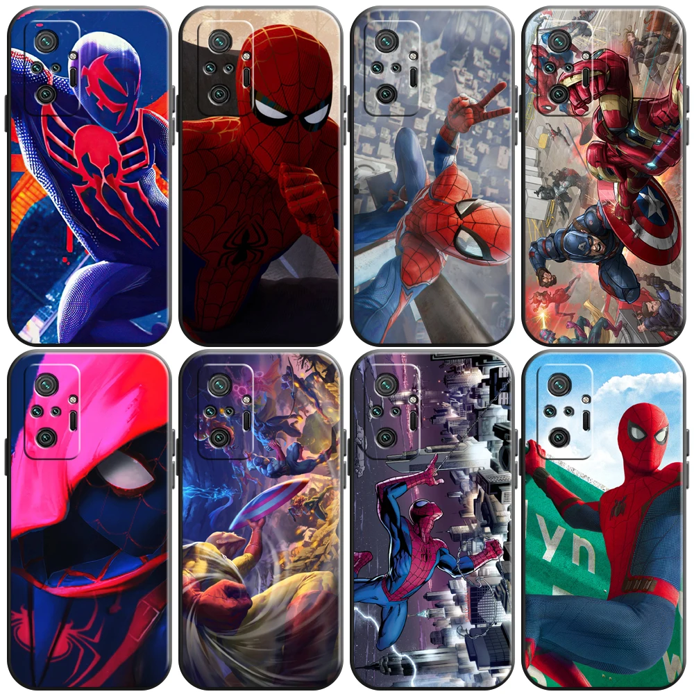 

Marvel Trendy People Phone Case For Xiaomi Redmi Note 9 9i 9AT 9T 9A 9C 9S 9T 10 10S Pro 5G Funda Soft Silicone Cover