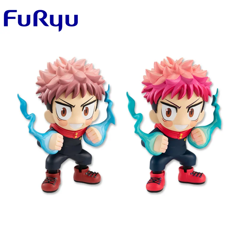 

FuRyu Original TOONIZE Jujutsu Kaisen Itadori Yuji Q Version Anime Action Figure Toys for Boys Kids Children Birthday Gifts