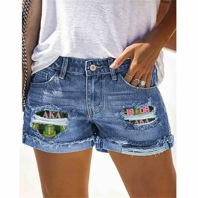 

High Quality Summer New Fund Jeans EurAmerican Popular Woman Recreational Knickers