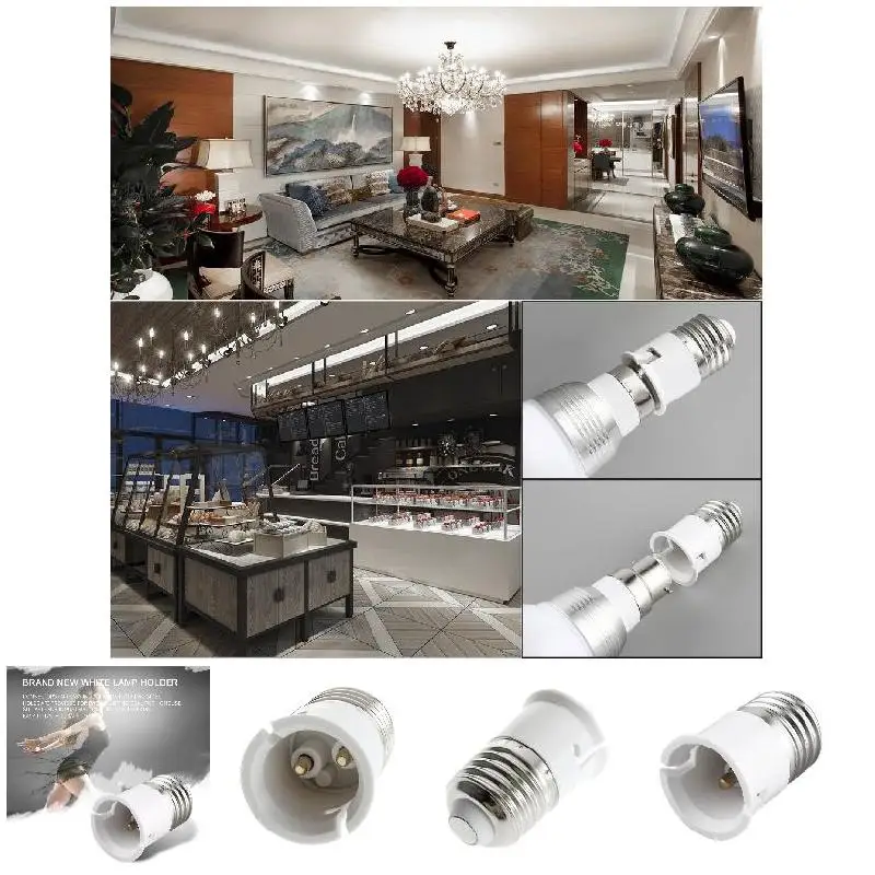 

Easy Install E27 to B22 Socket Light Bulb Lamp Holder Adapter Plug Lampholder Dropshipping