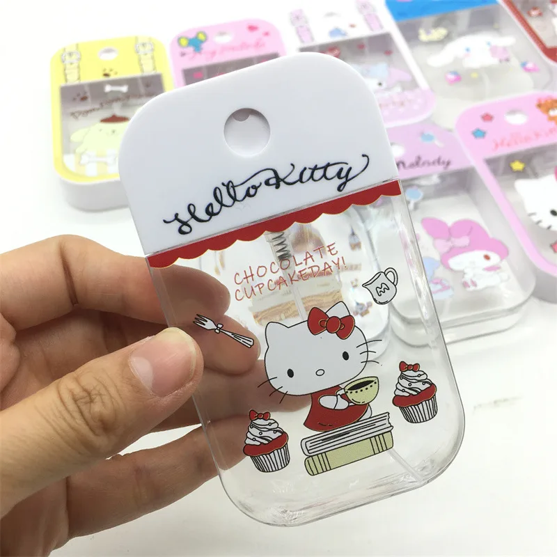 50ml Mini Refillable Bottle Portable Fragrance Hand Sanitizer Alcohol Bottle With Spray Fragrance Pump Sanrio Hello Kitty images - 6