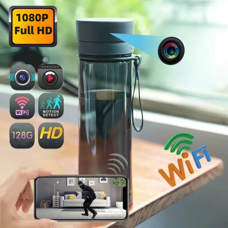 Мини-камера портативная офисная с поддержкой Wi-Fi 1080P Full HD | Электроника