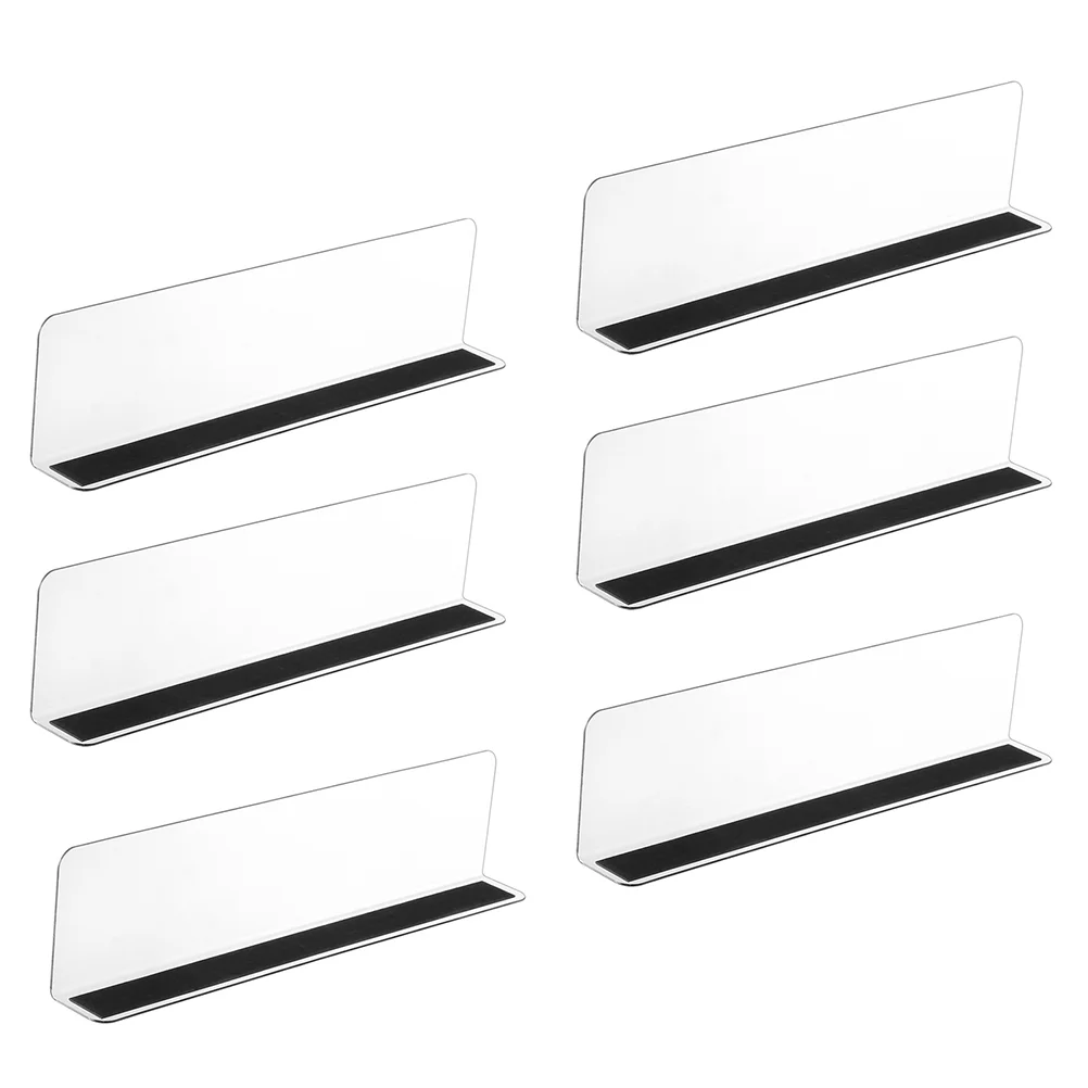 

Dividers Shelf Closetfor Divider Shelves Magnetic Acrylic Clear Organizer Classification Supermarket Organization Commodity