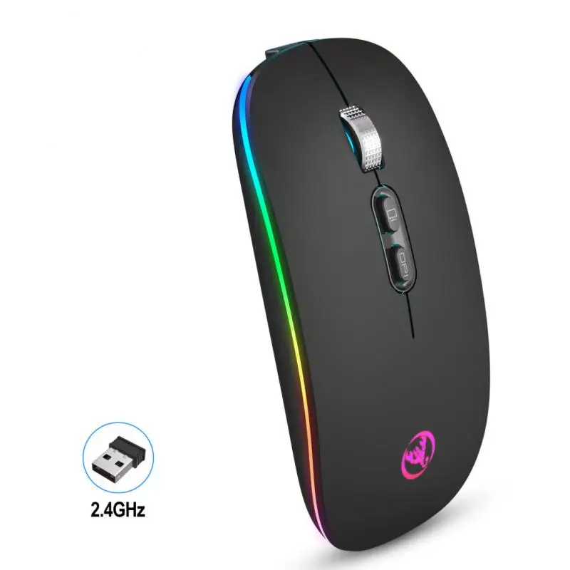 

Wireless Mouse Computer RGB Mouse Rechargeable Mice Backlit Mause For Laptop Ergonomic Pc Mouse With Usb Cable Gaming Mouse