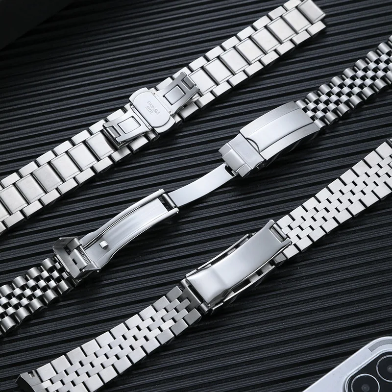 316L Stainless Steel Bracelet Men Luxury Watch Band for Rolex Oyster Perpetual Datejust DAYTONA SUBMARINER Strap 20mm