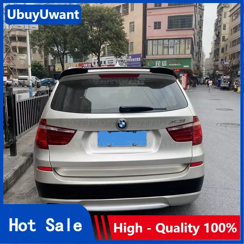 

Suitable for BMW F25 x3 Spoiler 2011-2017 High Quality ABS Material Car Rear Wing Trim Primer Color Trunk Lip Spoiler