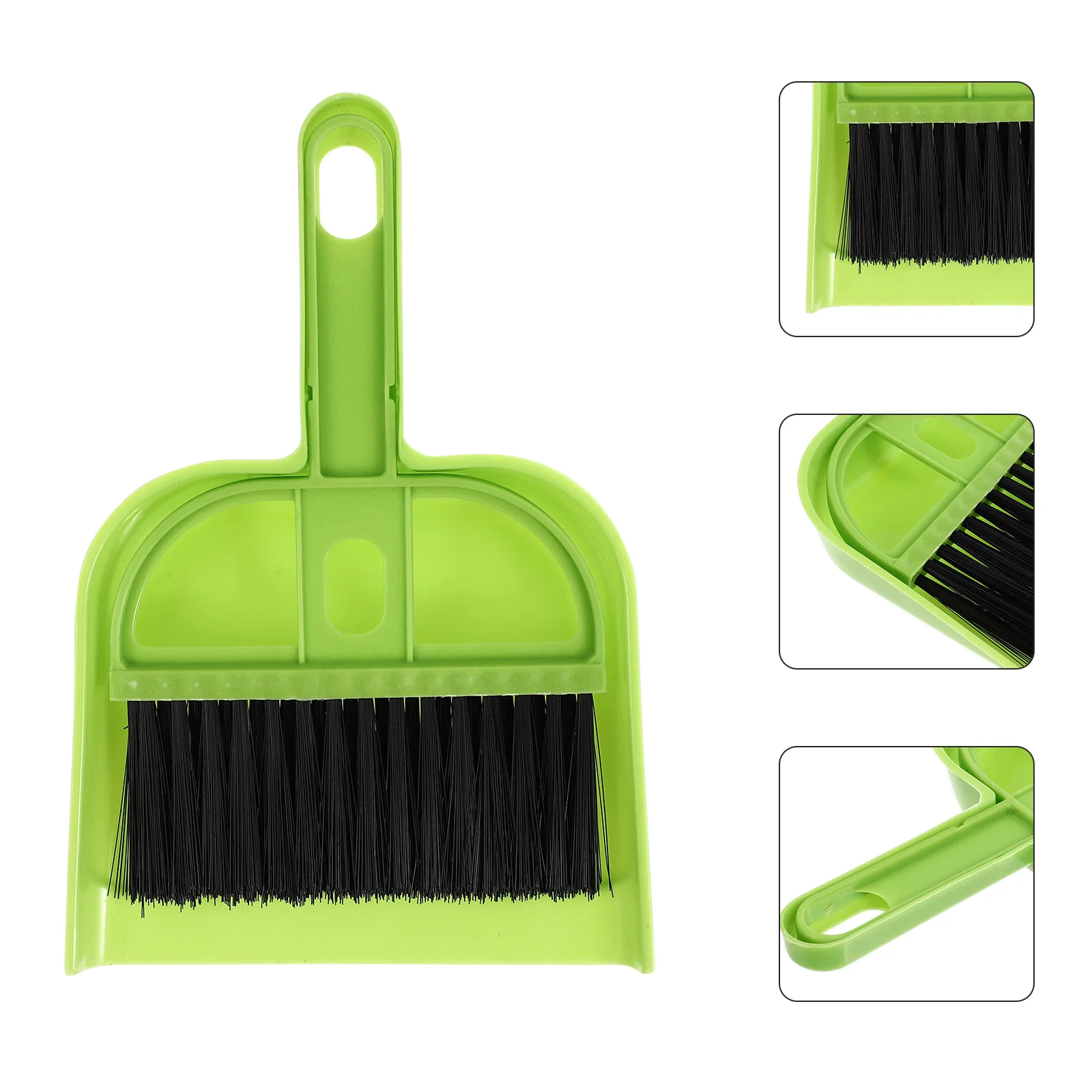 

Dustpan Broom Brush Setsmall Cleaning Mini Hand Sweeping Desktop Dusting Pans Keyboard Handheld Tools Desk Countertop