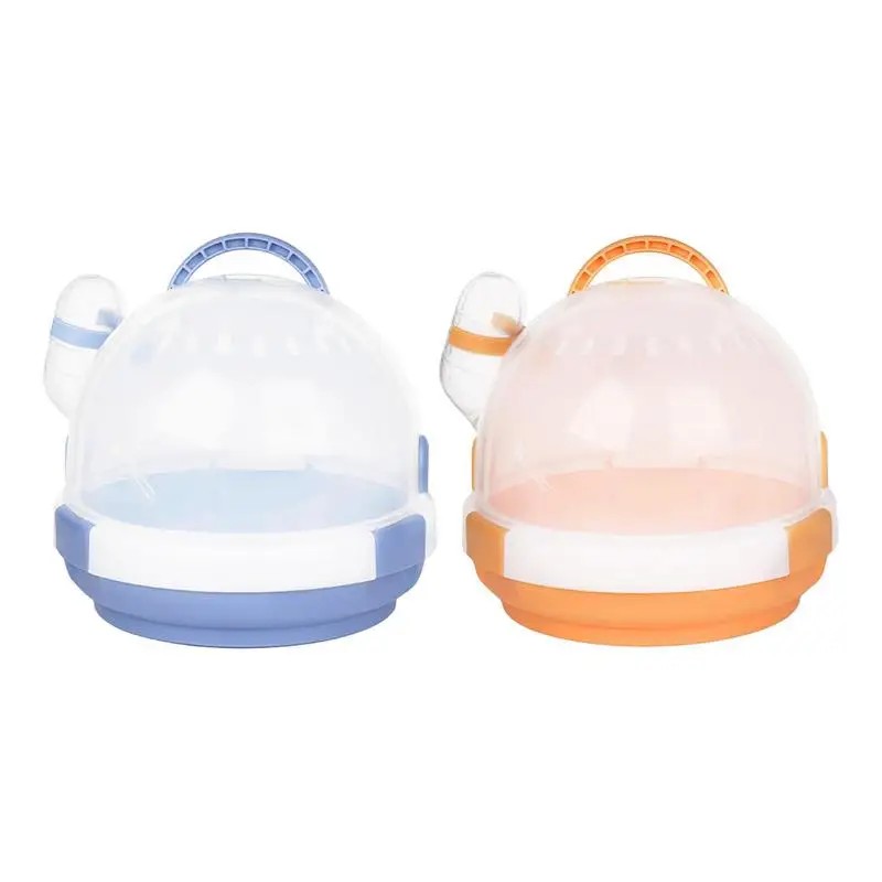 

Hamster Carrier Portable Small Pet Cage Transparent Hedgehog Folding Yard Fence Keep Warm Rabbit Pet Cage Box Accessories