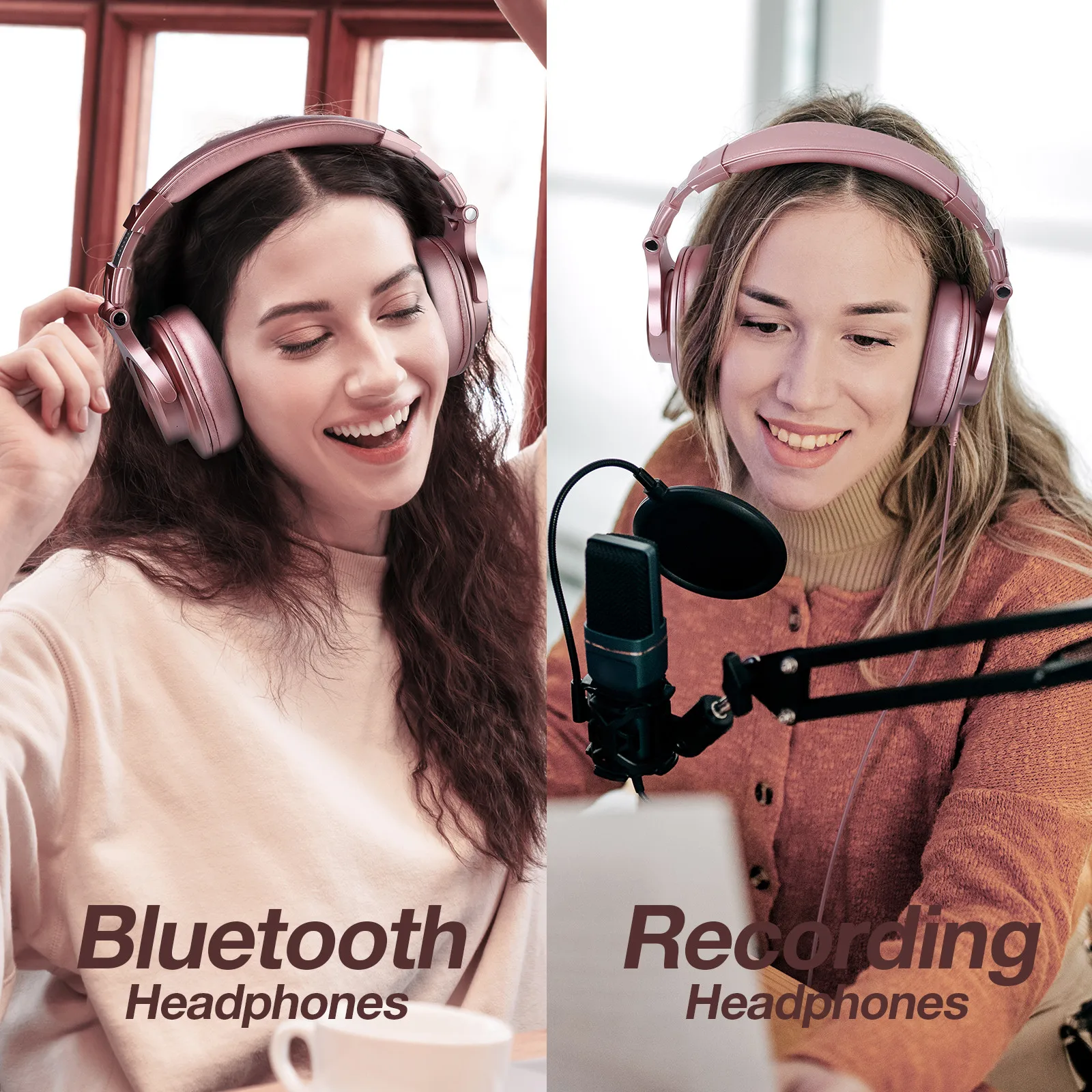 Наушники Oneodio - A70 Bluetooth 5 2 накладные беспроводные наушники профессиональные
