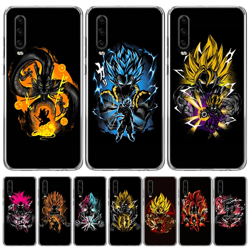 

Dragon Ball Backgrounds For Huawei P30 Lite P20 Pro P10 P40 P50 Mate 20 30 10 40 Phone Case Soft Colorfu Print Cover Fundas Capa